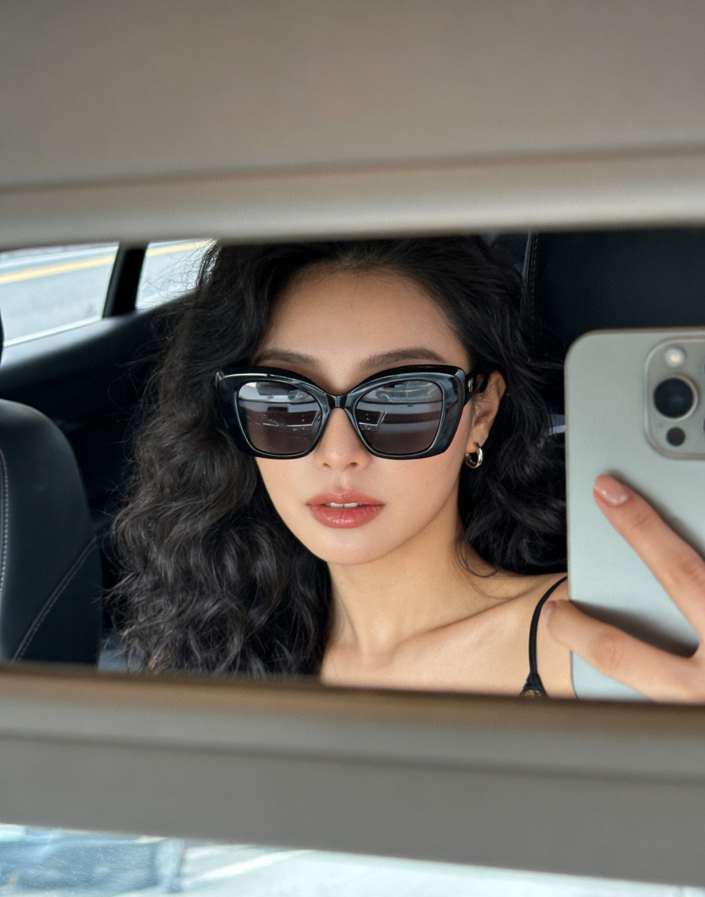 Balenciaga BB0503S Black & Rose Gold Designer Sunglasses 54-22-145 mm - detail image 9