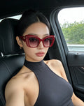 Balenciaga BB0503S Black & Rose Gold Designer Sunglasses 54-22-145 mm