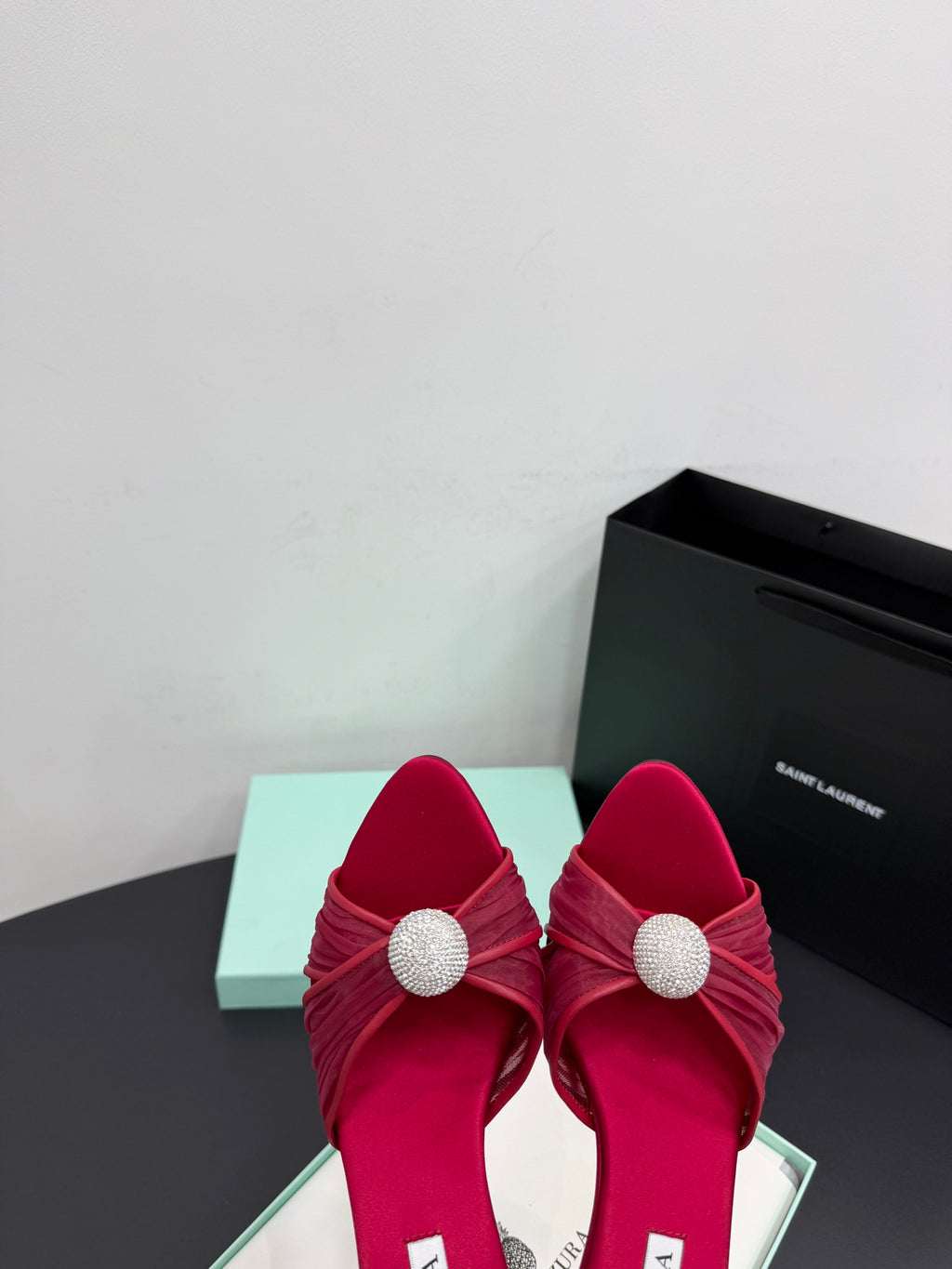Aquazzura 40.41.42 Black Slides EU 35-42 Edition 4 - detail image 10