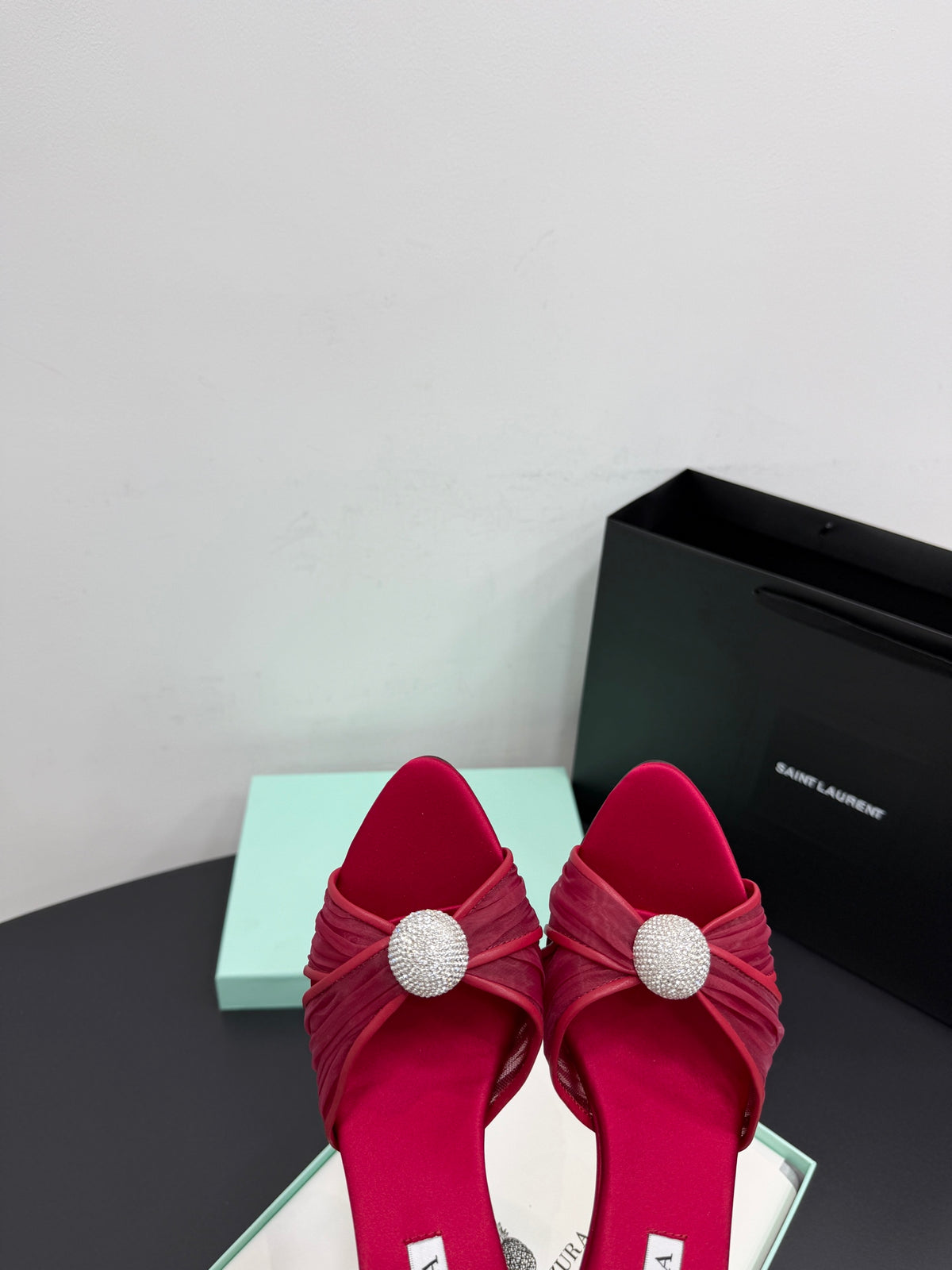 Aquazzura 40.41.42 Black Slides EU 35-42 Edition 4 - detail image 10