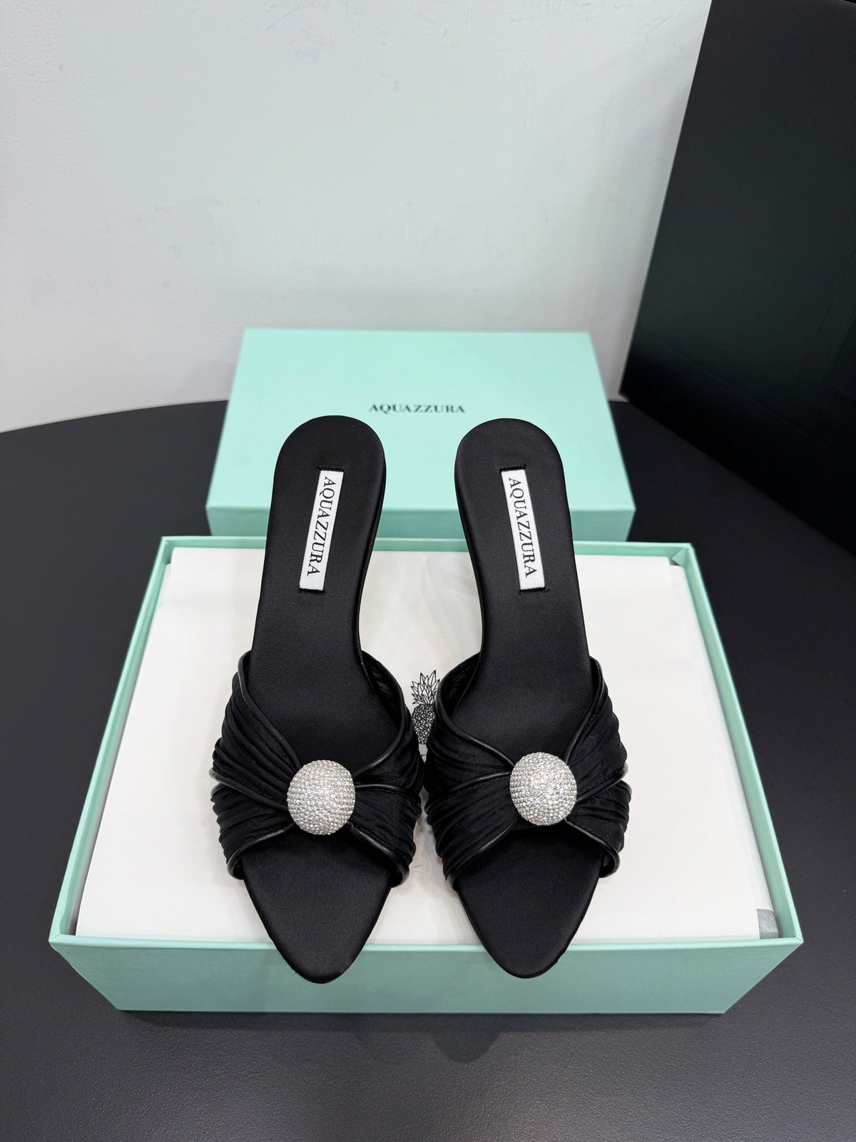 Aquazzura Black Designer Shoes EU 35-42 Edition 8