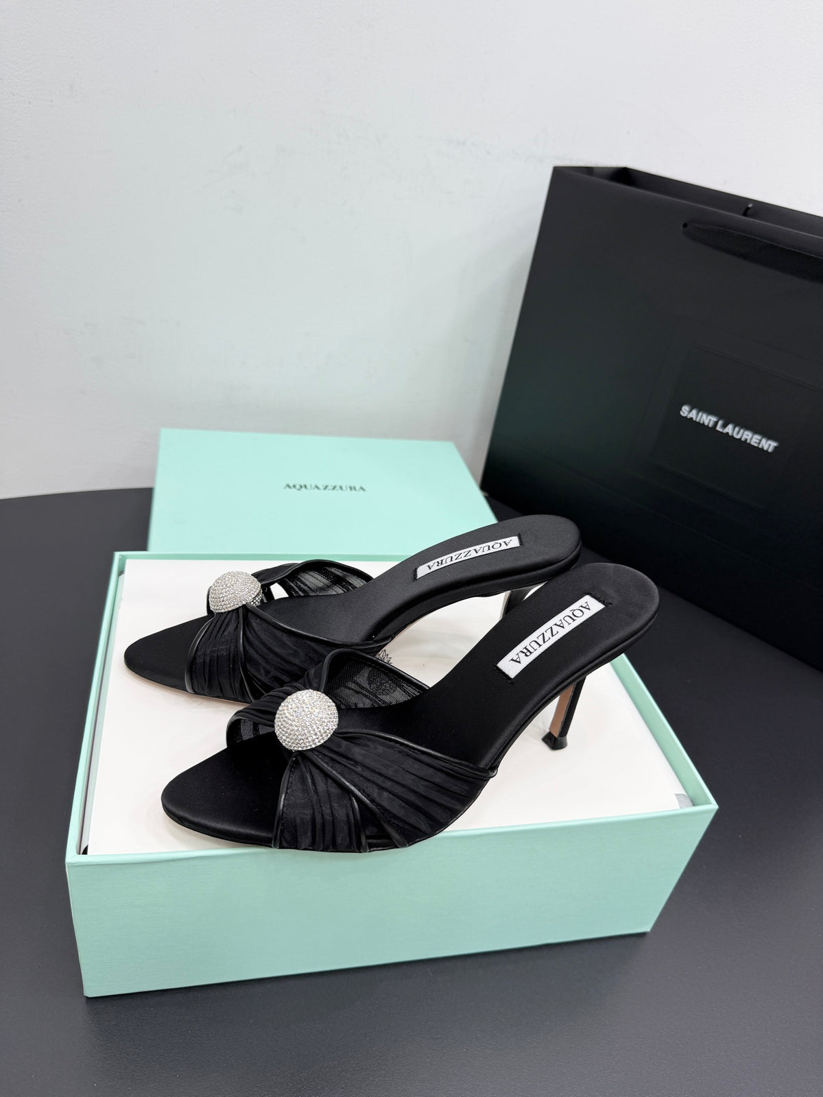 Aquazzura Black Designer Shoes EU 35-42 Edition 8 - detail image 3