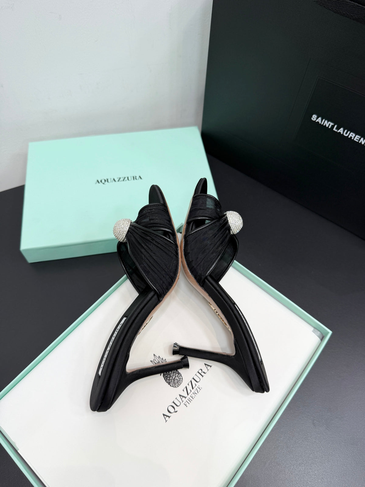 Aquazzura Black Designer Shoes EU 35-42 Edition 8 - detail image 4