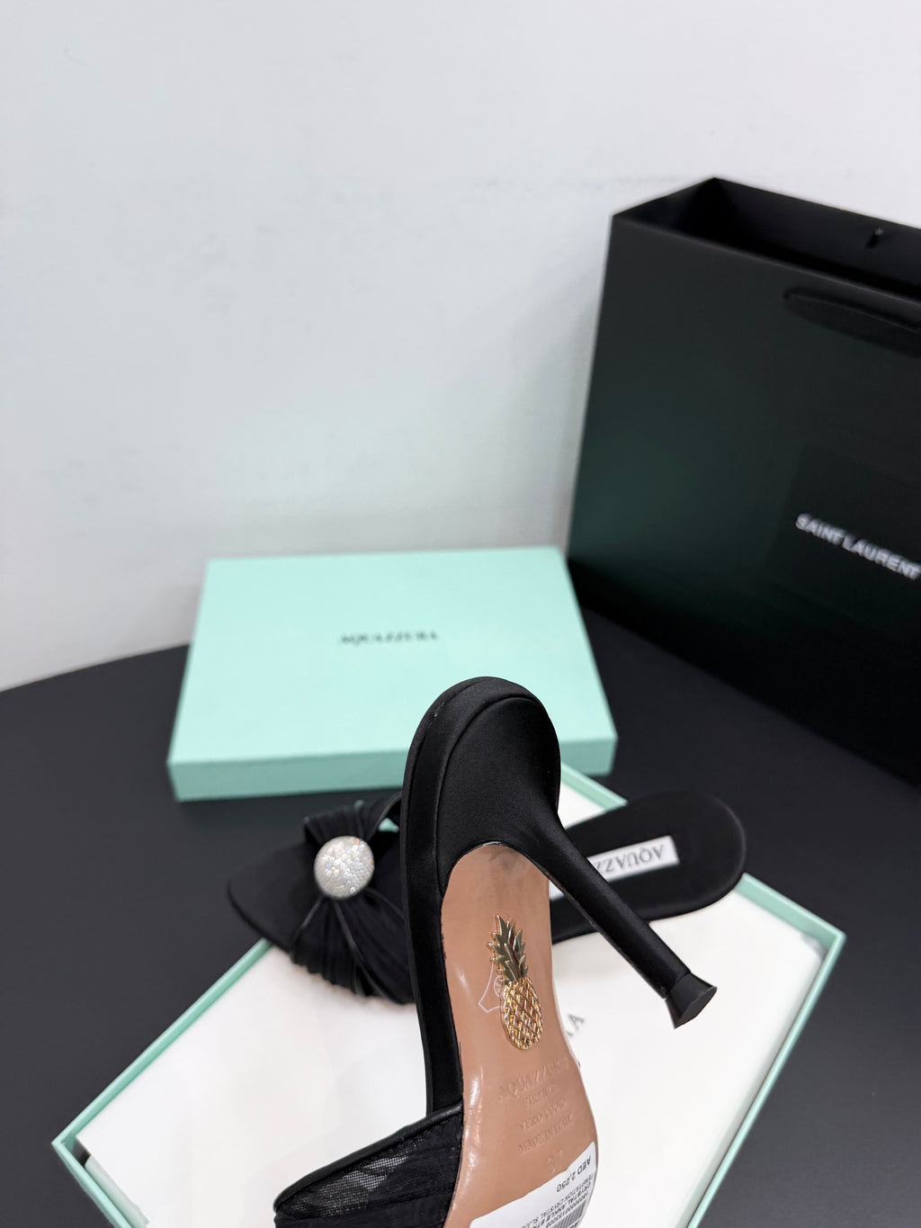 Aquazzura Black Designer Shoes EU 35-42 Edition 8 - detail image 8
