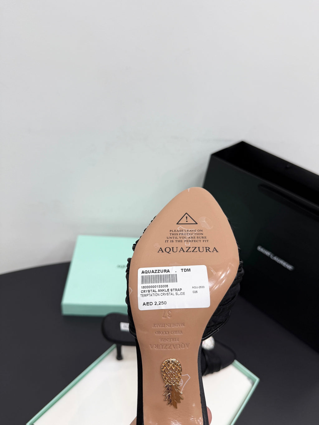 Aquazzura Black Designer Shoes EU 35-42 Edition 8 - detail image 9