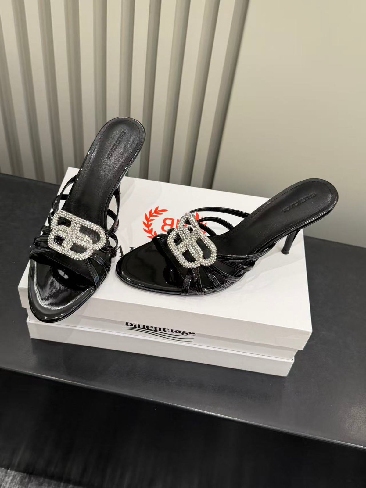 Balenciaga Black Slides EU 34-41 - detail image 8