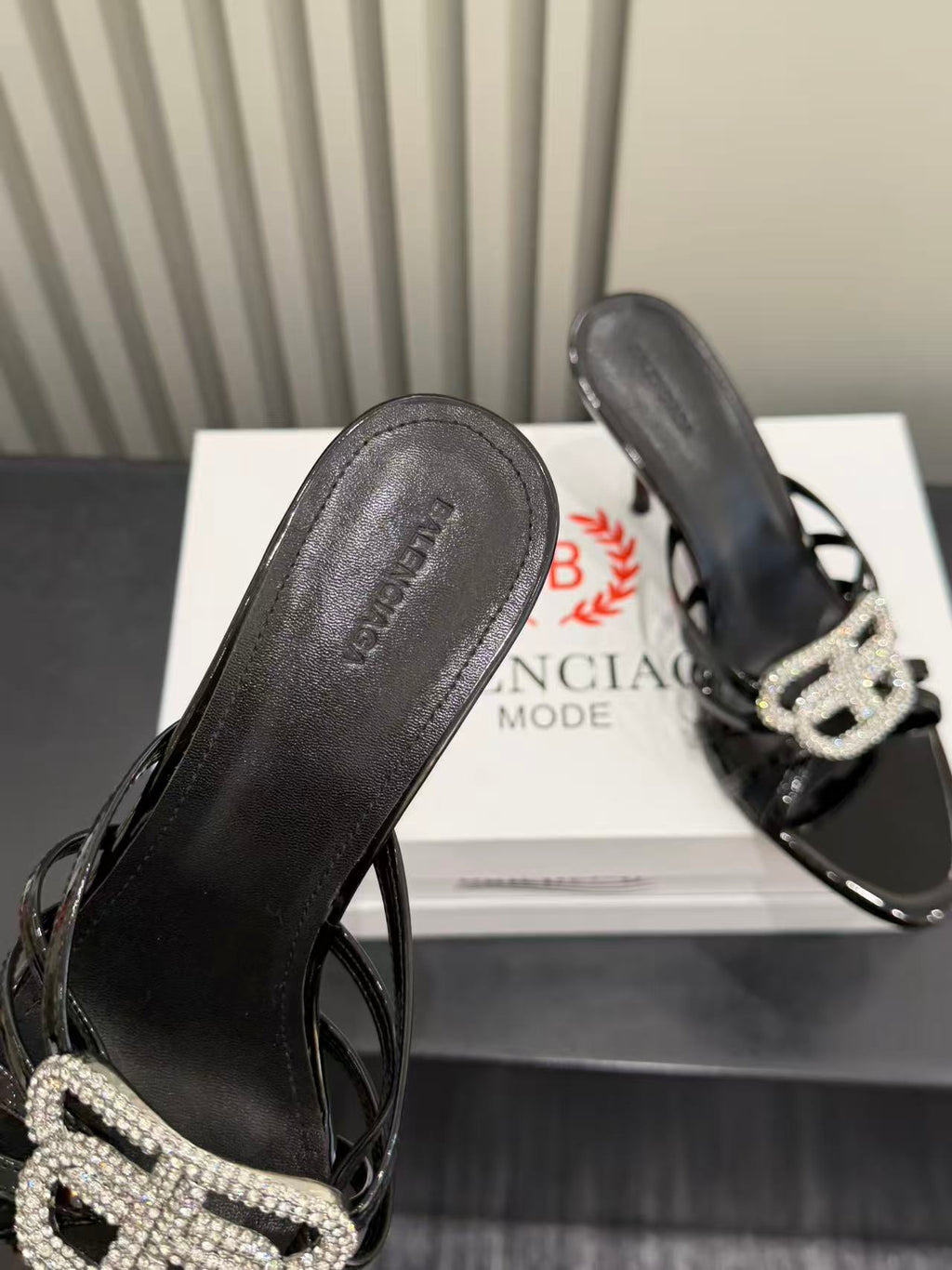 Balenciaga Black Slides EU 34-41 - detail image 7