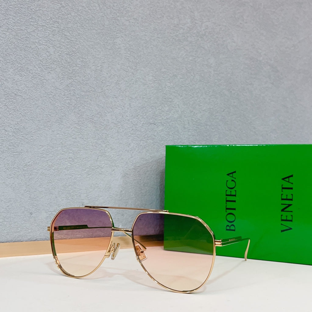 Bottega Veneta BV1465S Green Designer Sunglasses 60-16-140 mm Edition 2 - detail image 4