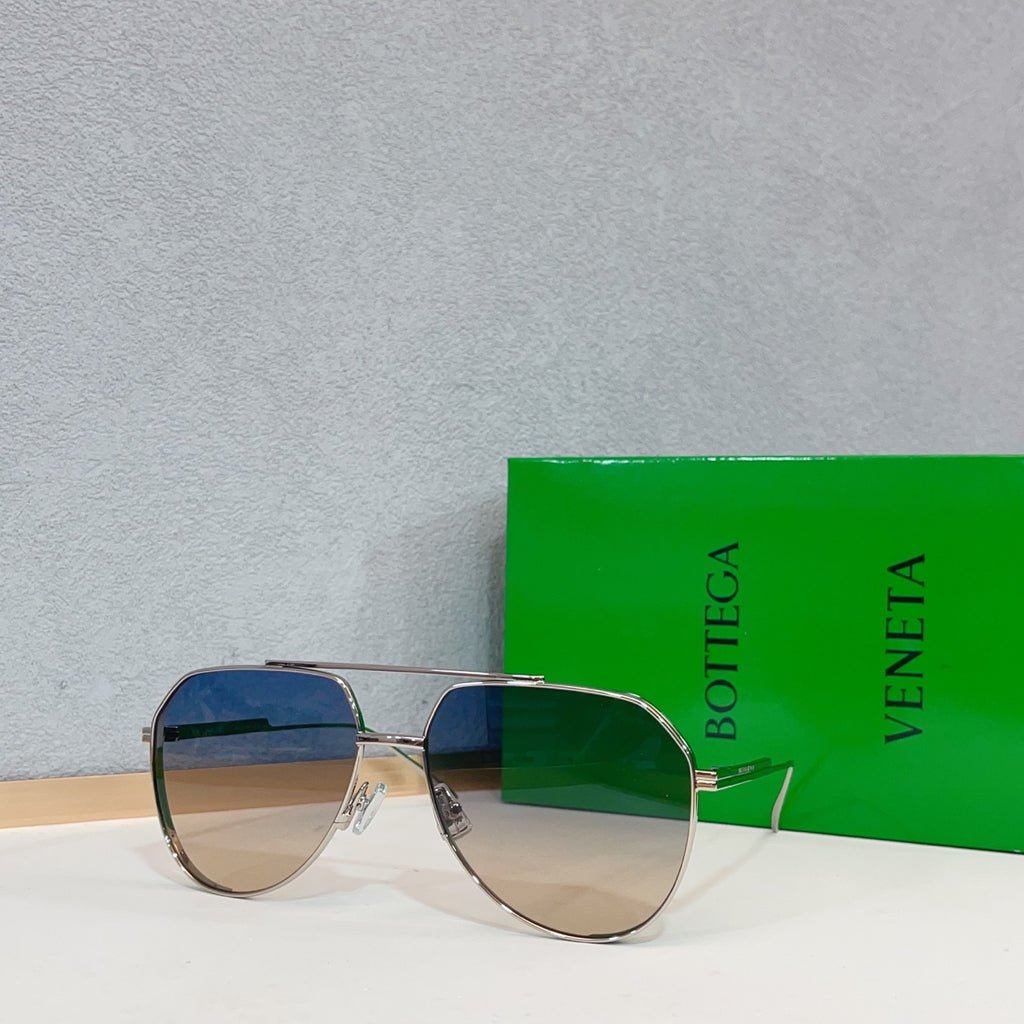 Bottega Veneta BV1465S Green Designer Sunglasses 60-16-140 mm Edition 2 - detail image 3