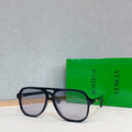 Bottega Veneta BV1417O Green Designer Sunglasses 56-13-145 mm Edition 2