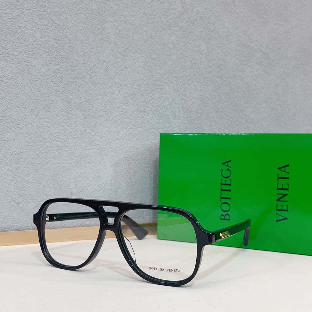 Bottega Veneta BV1417O Green Designer Sunglasses 56-13-145 mm Edition 2 - detail image 4