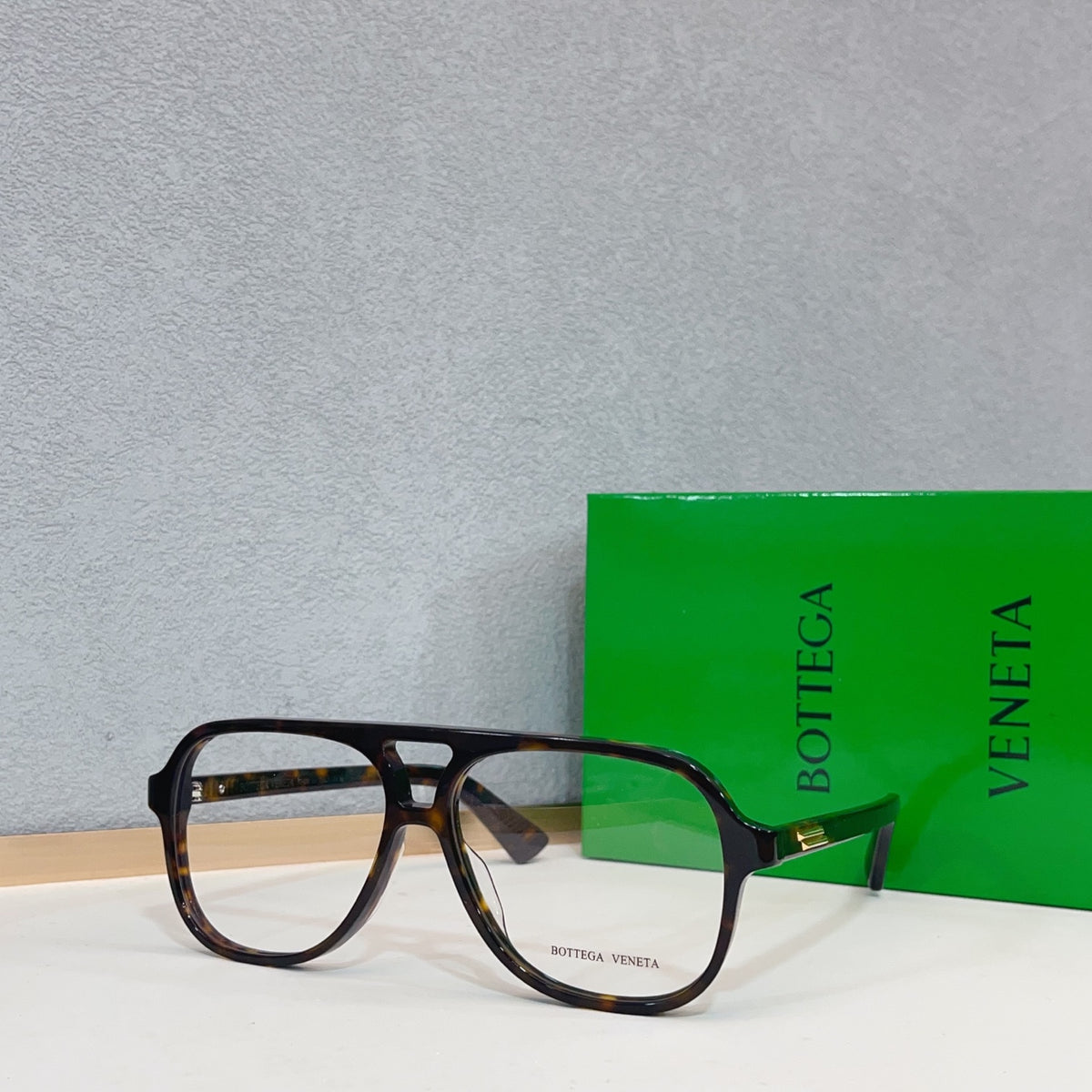 Bottega Veneta BV1417O Green Designer Sunglasses 56-13-145 mm Edition 2 - detail image 5