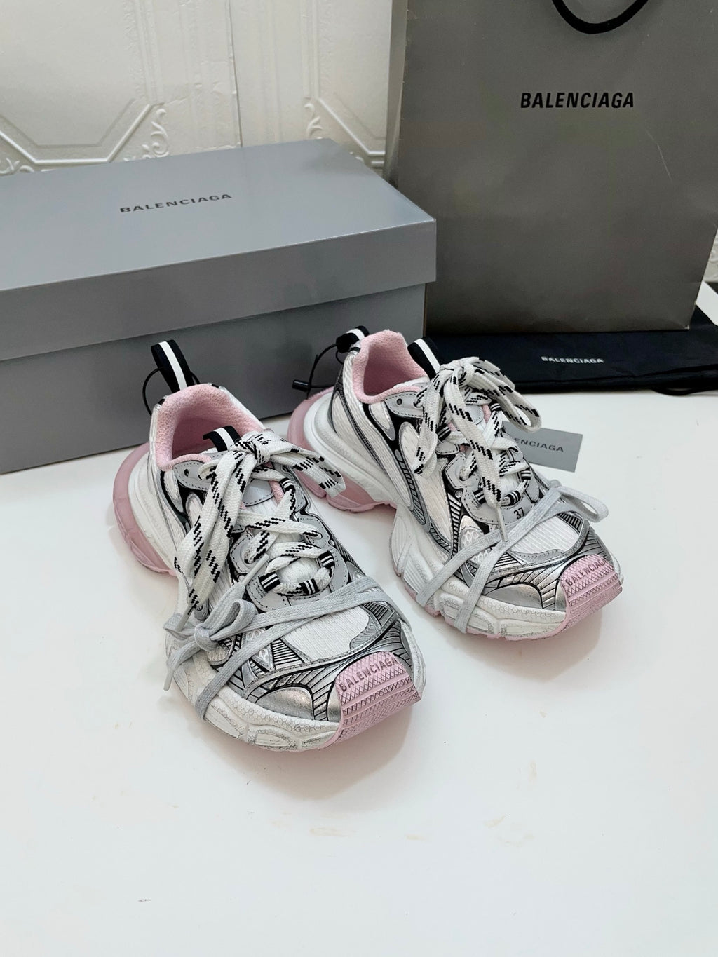 Balenciaga Silver Sneakers EU 35-42 - detail image 3