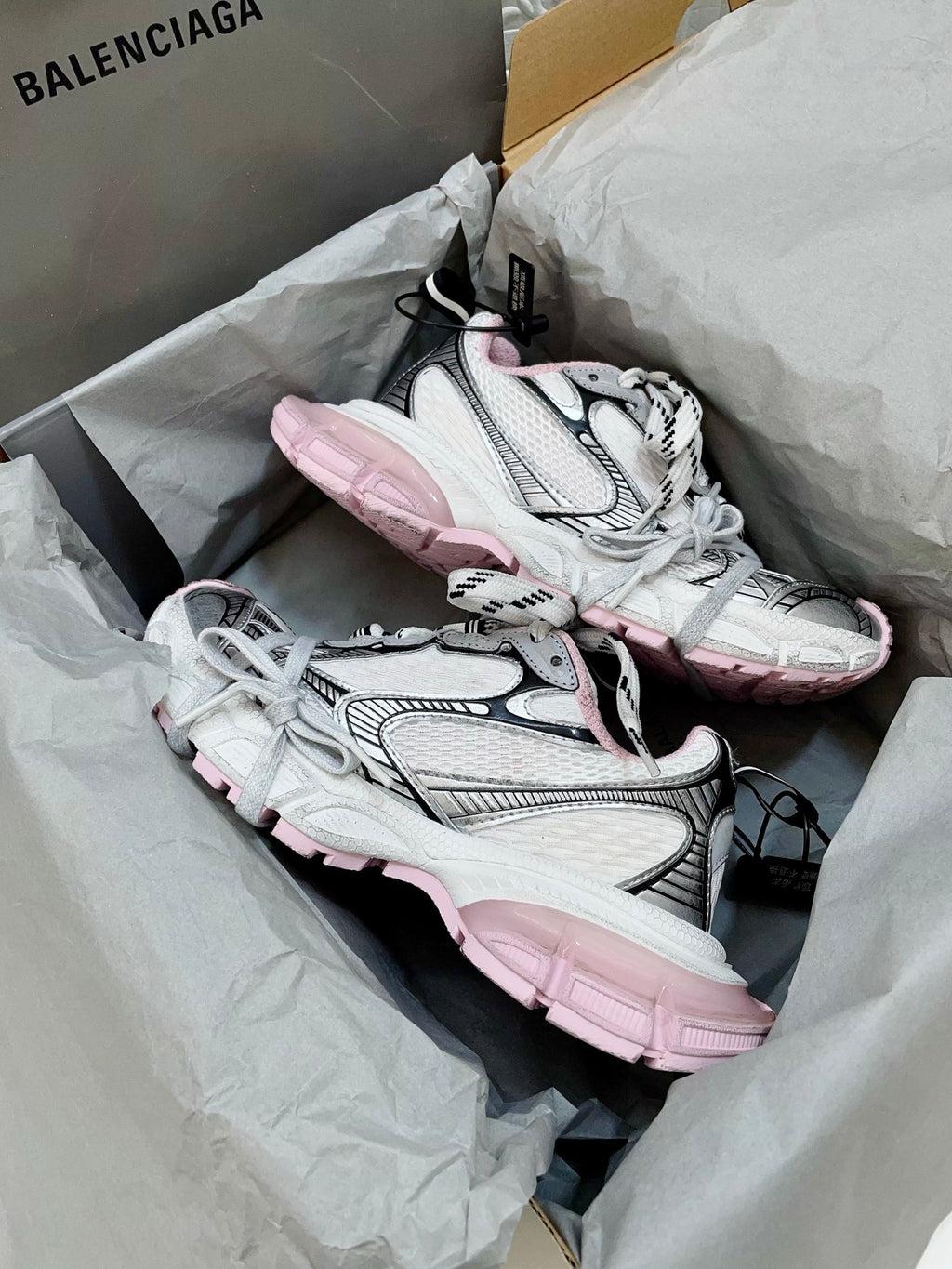 Balenciaga Silver Sneakers EU 35-42 - detail image 6