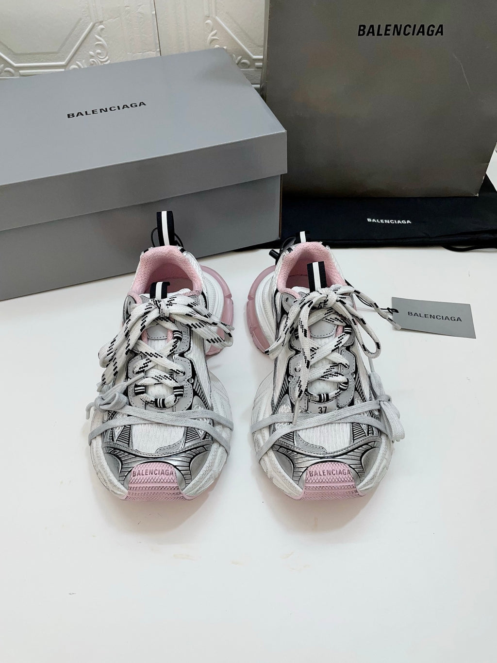 Balenciaga Silver Sneakers EU 35-42 - detail image 4