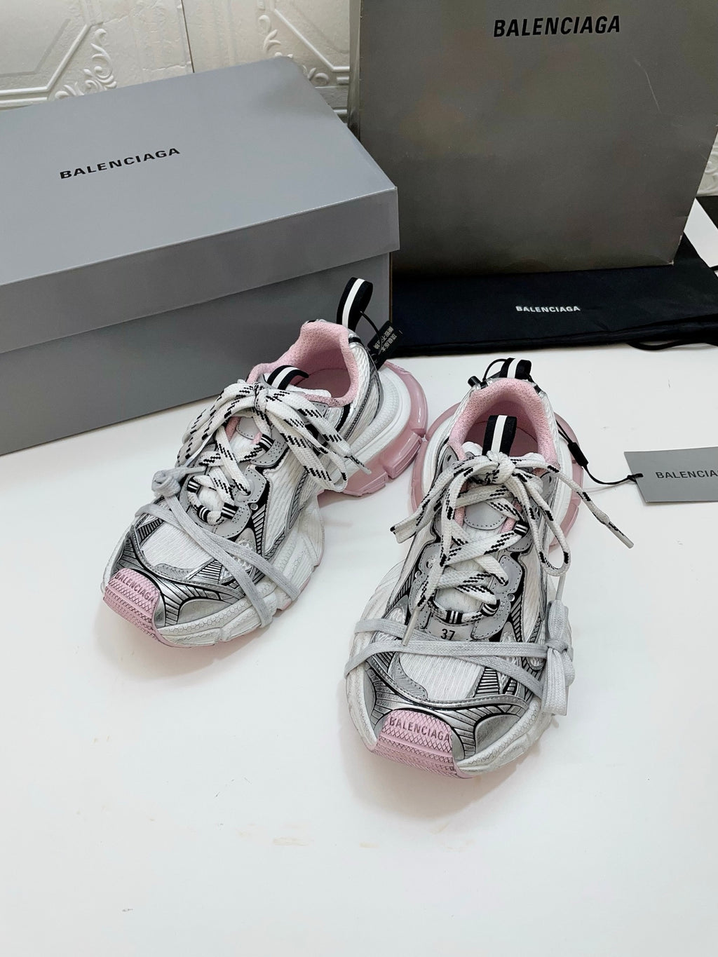 Balenciaga Silver Sneakers EU 35-42 - detail image 5