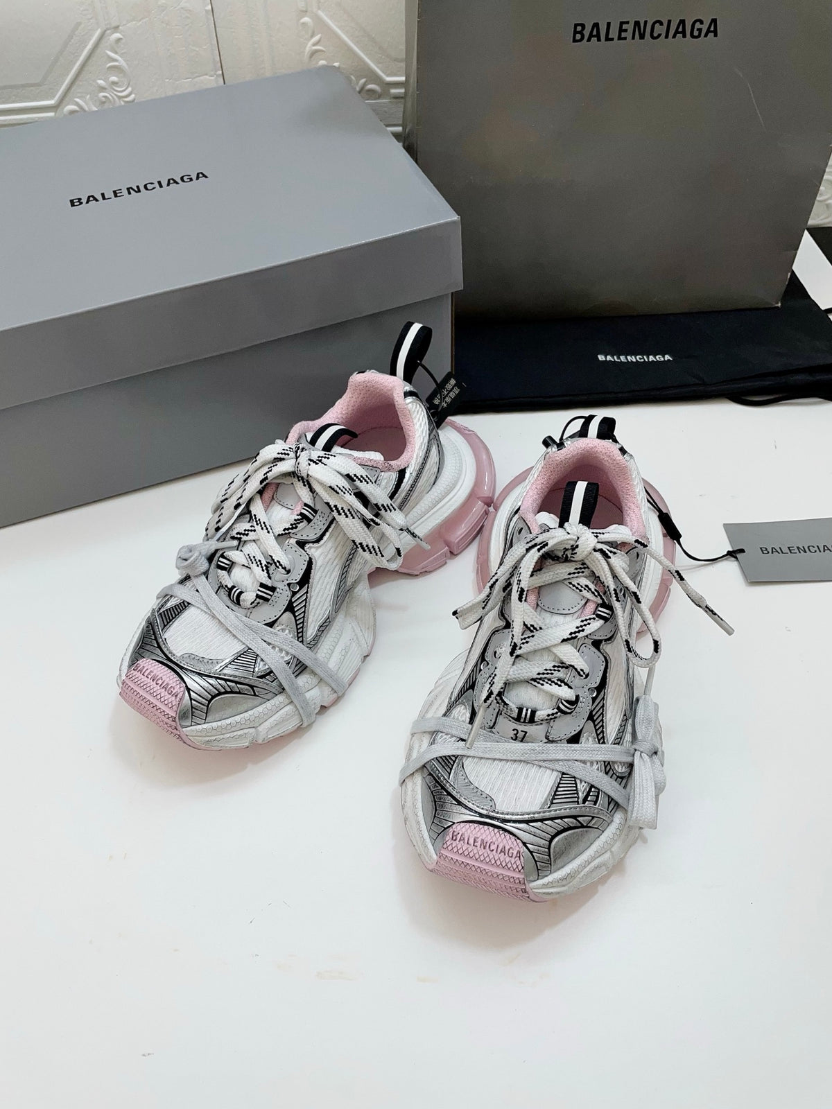 Balenciaga Silver Sneakers EU 35-42 - detail image 5