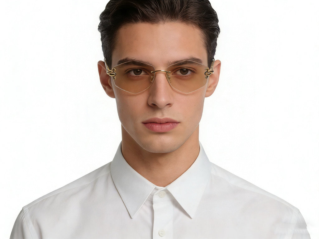 Bottega Veneta BV1435S Rose Gold Designer Sunglasses 58-12-145 mm - detail image 4