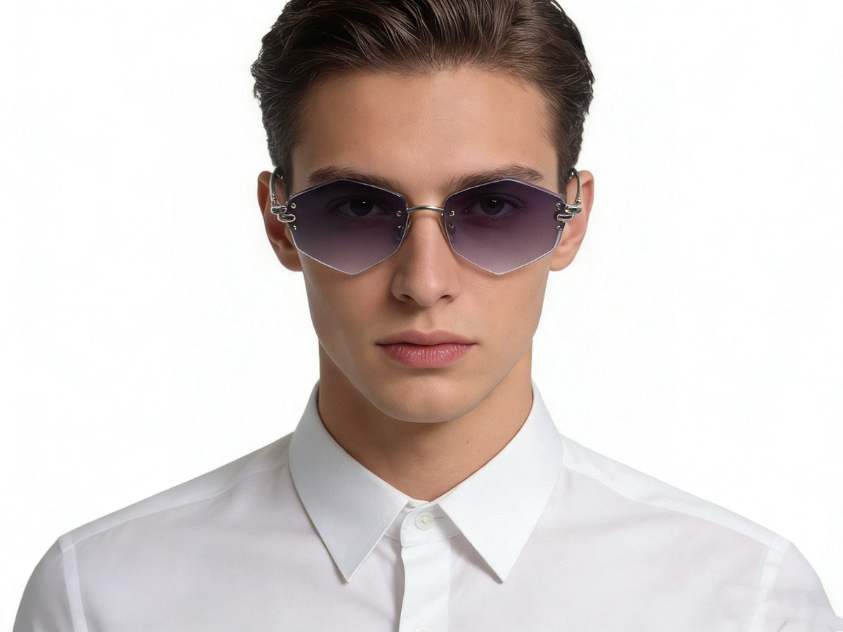 Bottega Veneta BV1435S Rose Gold Designer Sunglasses 58-12-145 mm - detail image 2