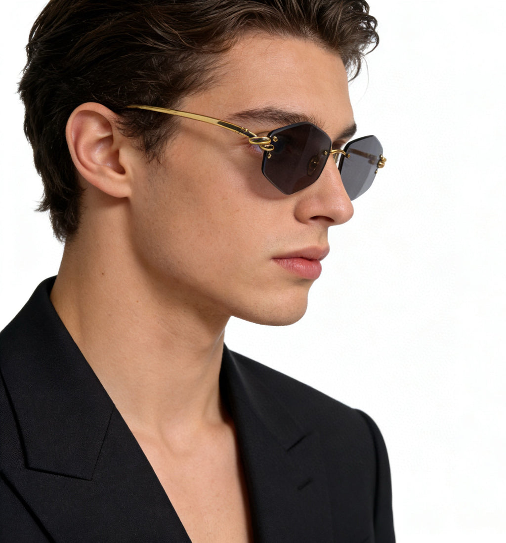 Bottega Veneta BV1435S Rose Gold Designer Sunglasses 58-12-145 mm - detail image 7