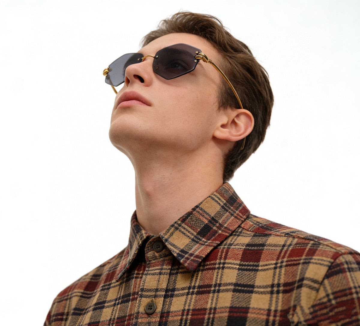 Bottega Veneta BV1435S Rose Gold Designer Sunglasses 58-12-145 mm - detail image 8