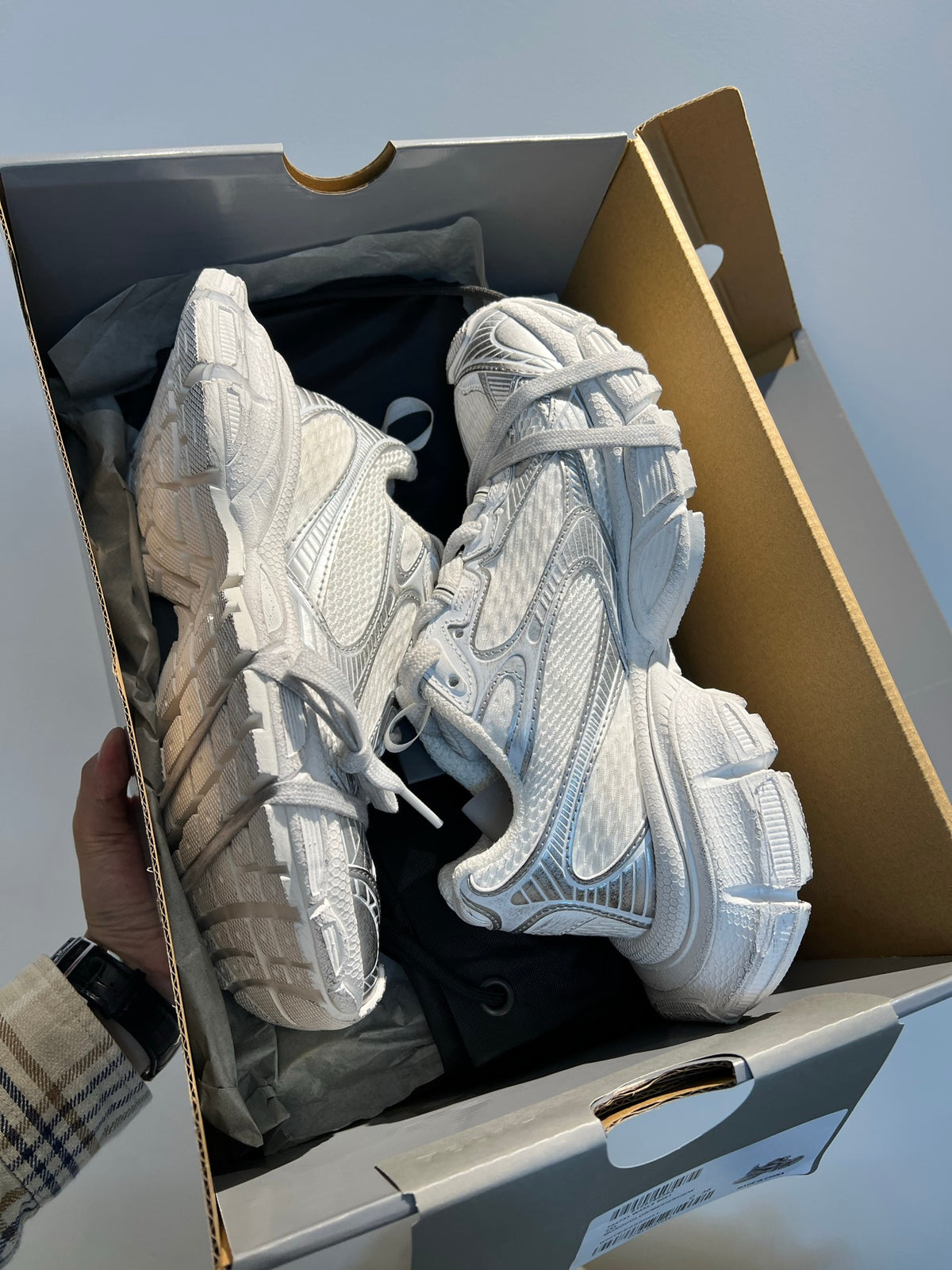 Balenciaga Silver & Brown Designer Shoes EU 35-46 Edition 2 - detail image 9