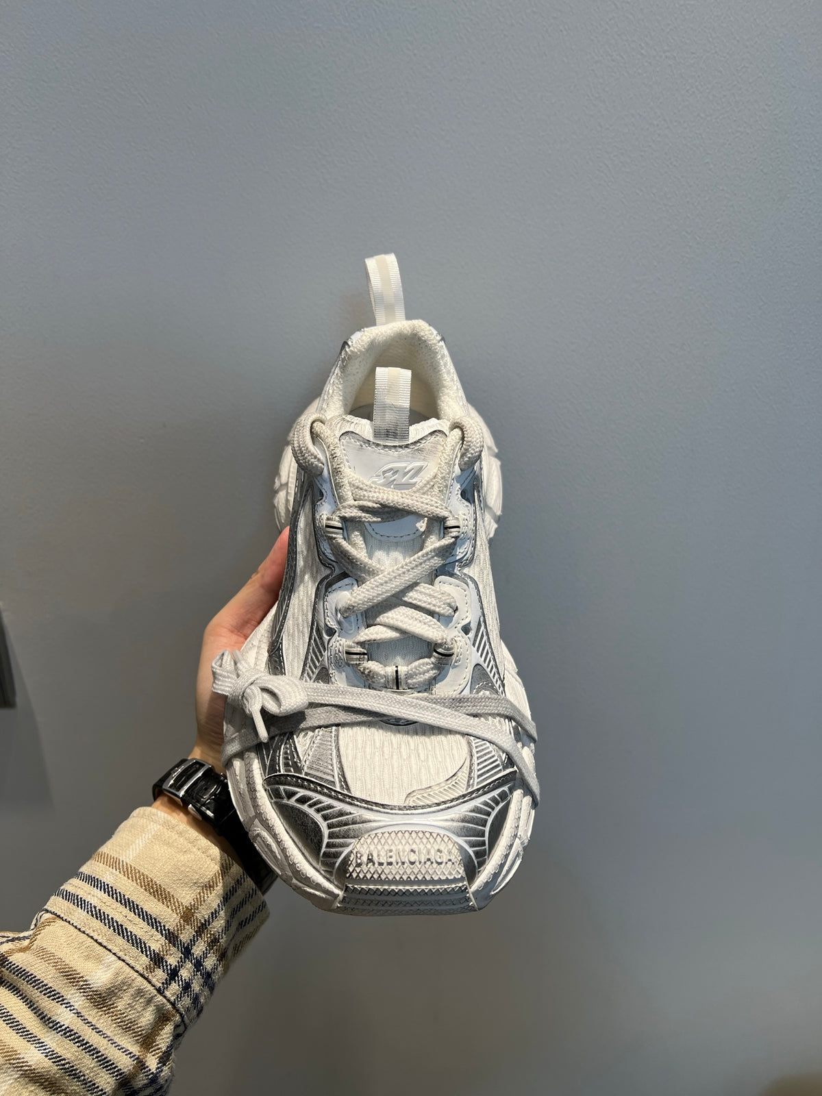 Balenciaga Silver & Brown Designer Shoes EU 35-46 Edition 2 - detail image 3