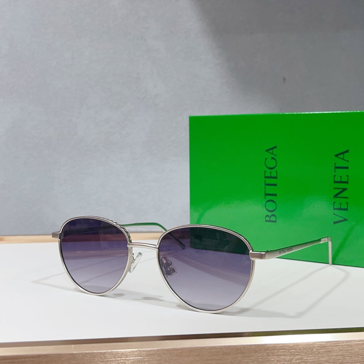 Bottega Veneta BV1966S Green Designer Sunglasses 55-19-148 mm Edition 2 - detail image 4