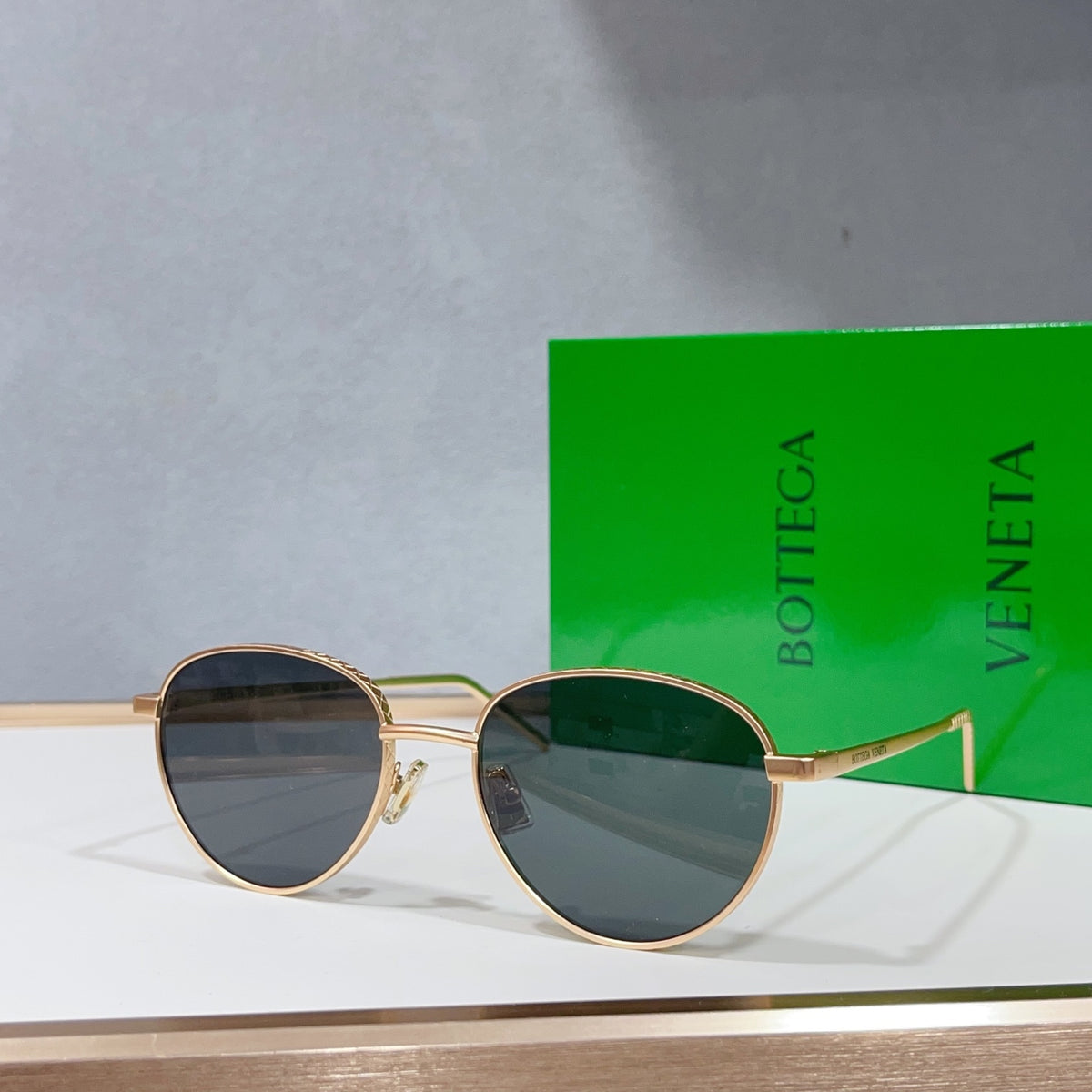 Bottega Veneta BV1966S Green Designer Sunglasses 55-19-148 mm Edition 2 - detail image 7