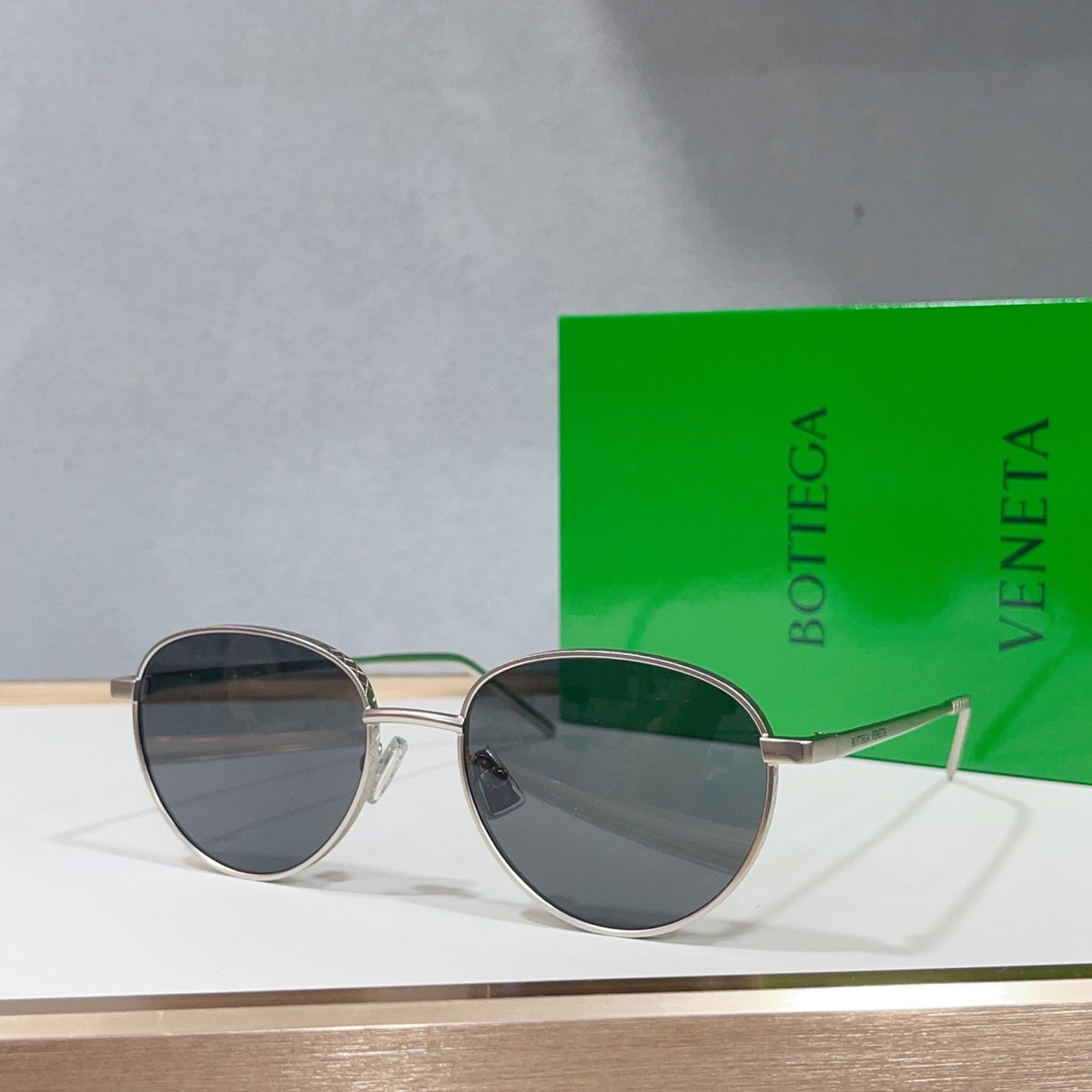 Bottega Veneta BV1966S Green Designer Sunglasses 55-19-148 mm Edition 2 - detail image 8