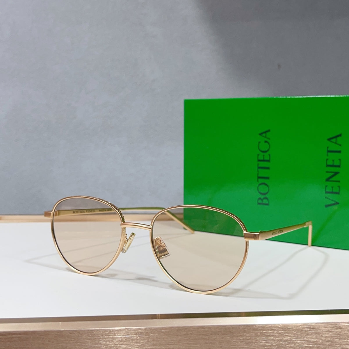 Bottega Veneta BV1966S Green Designer Sunglasses 55-19-148 mm Edition 2 - detail image 6