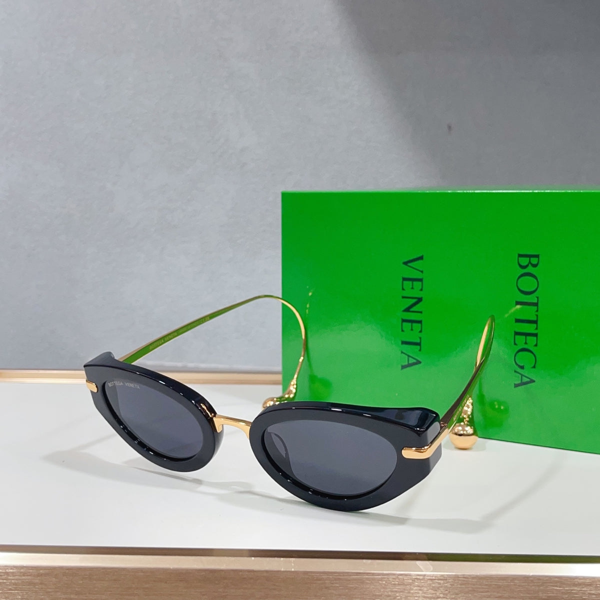 Bottega Veneta BV2038LA Green Designer Sunglasses 51-24-145 mm Edition 2 - detail image 9