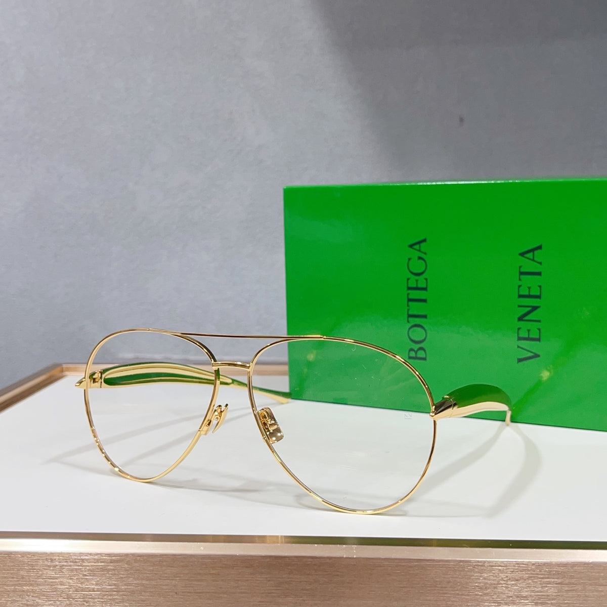 Bottega Veneta BV1305S Green Designer Sunglasses 64-13-135 mm - detail image 2