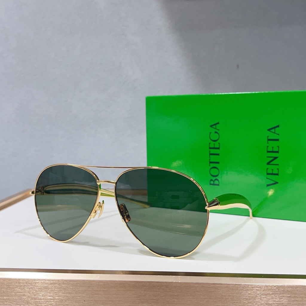 Bottega Veneta BV1305S Green Designer Sunglasses 64-13-135 mm - detail image 5