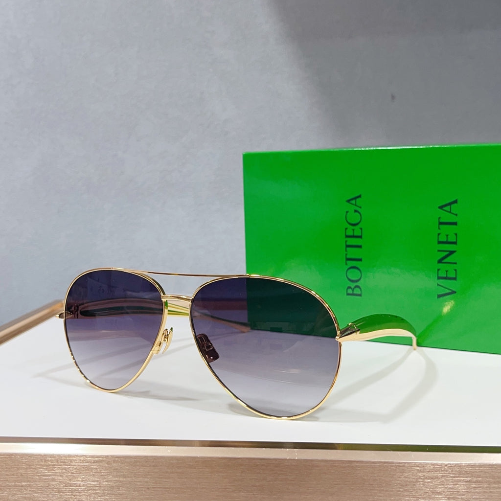 Bottega Veneta BV1305S Green Designer Sunglasses 64-13-135 mm - detail image 6