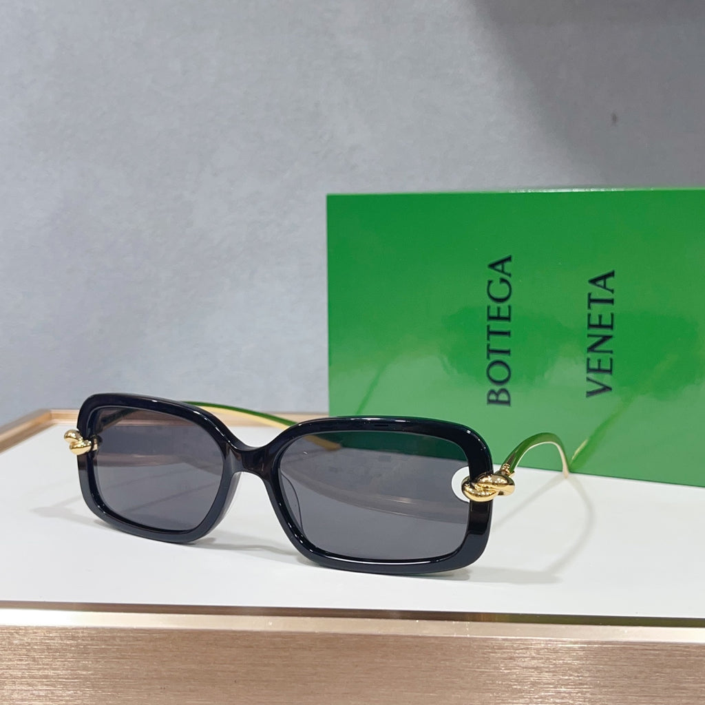 Bottega Veneta BV1439S Green Designer Sunglasses 56-14-145 mm Edition 2