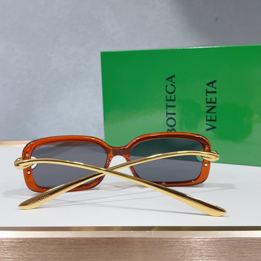 Bottega Veneta BV1439S Green Designer Sunglasses 56-14-145 mm Edition 2 - detail image 9