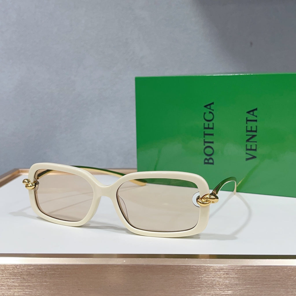 Bottega Veneta BV1439S Green Designer Sunglasses 56-14-145 mm Edition 2 - detail image 8