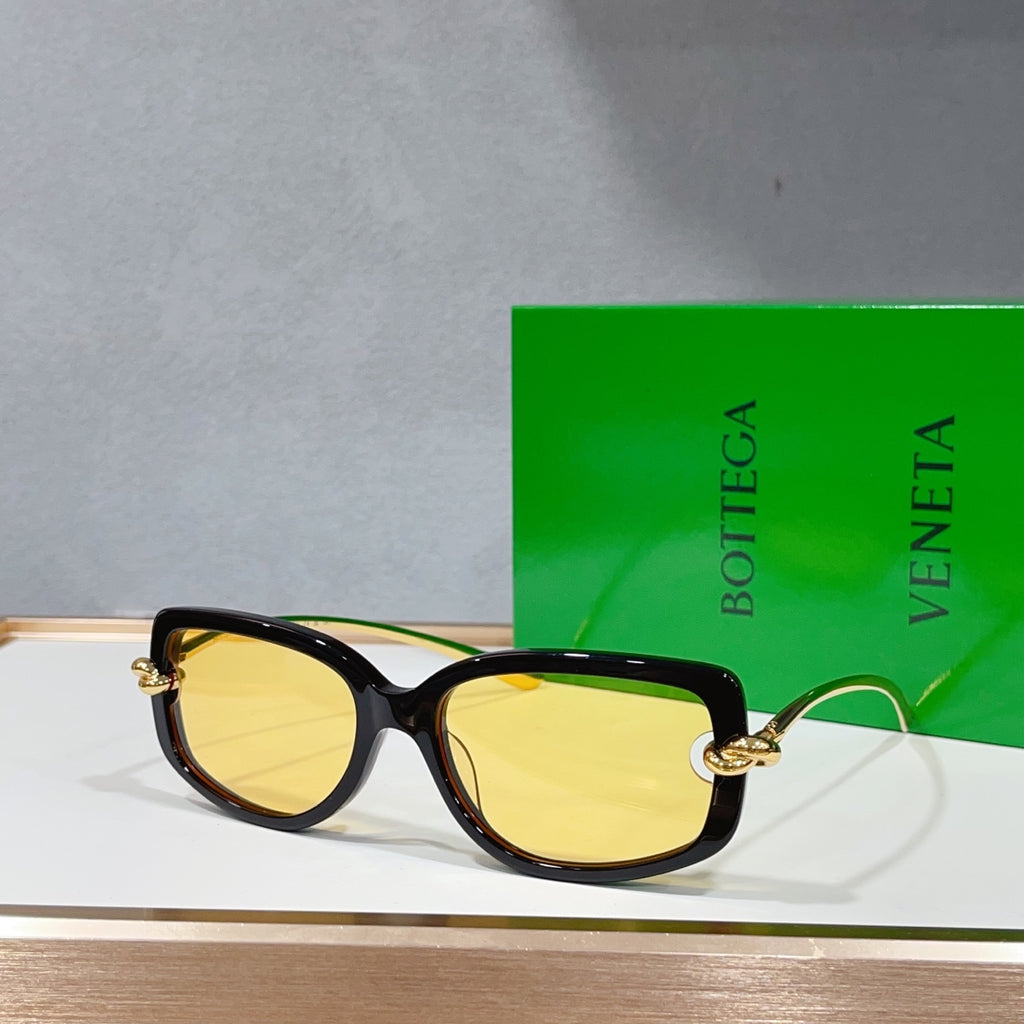 Bottega Veneta BV1440SA Green Designer Sunglasses 59-18-145 mm Edition 3 - detail image 6