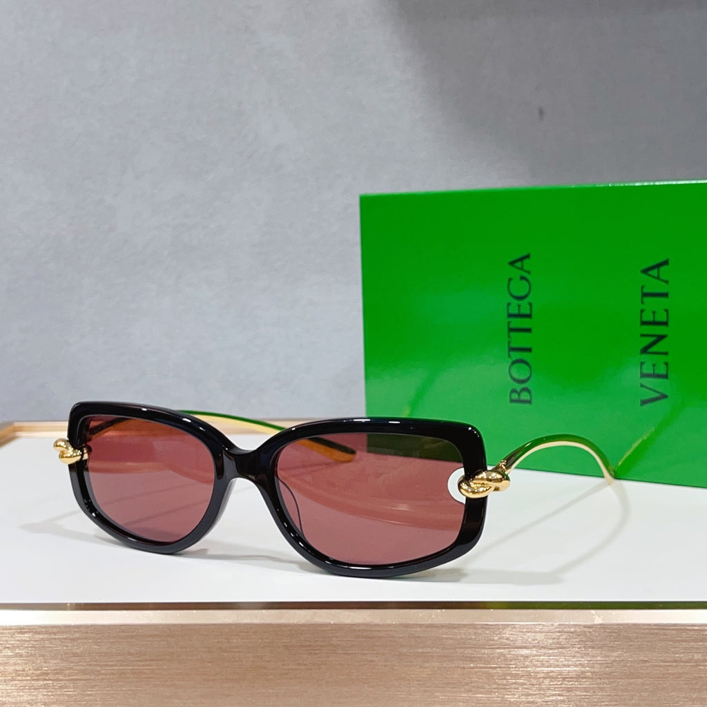 Bottega Veneta BV1440SA Green Designer Sunglasses 59-18-145 mm Edition 3