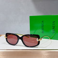 Bottega Veneta BV1440SA Green Designer Sunglasses 59-18-145 mm Edition 3