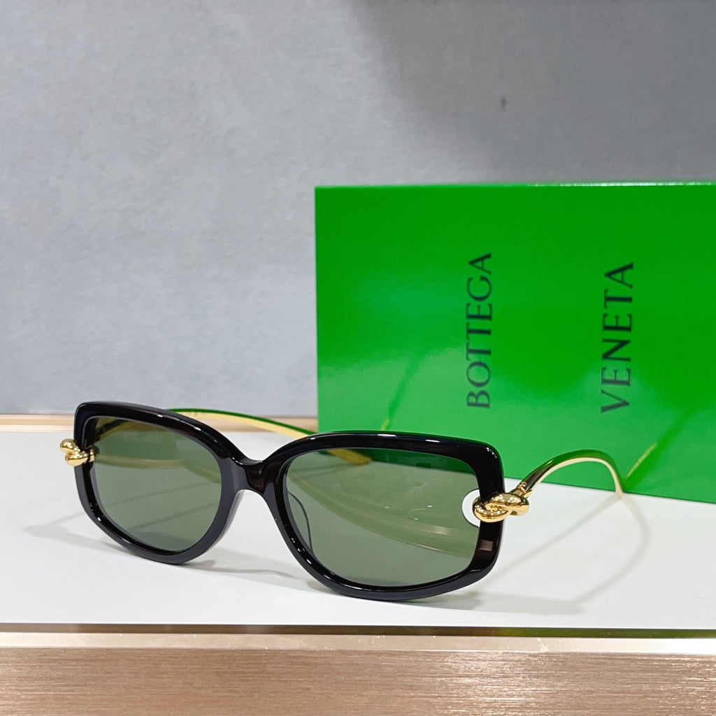 Bottega Veneta BV1440SA Green Designer Sunglasses 59-18-145 mm Edition 2 - detail image 5