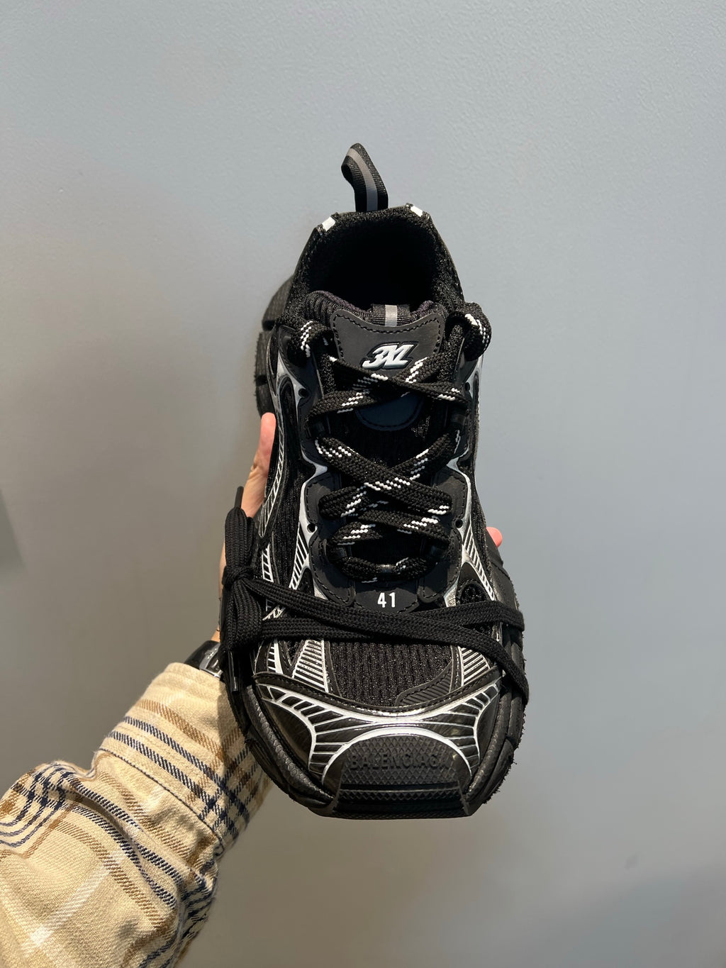 Balenciaga Black & White Designer Shoes EU 35-46 Edition 4 - detail image 3