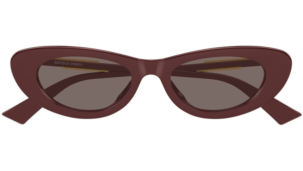 Bottega Veneta BV1447S Brown & Rose Gold Designer Sunglasses 51-18-145 mm - detail image 7