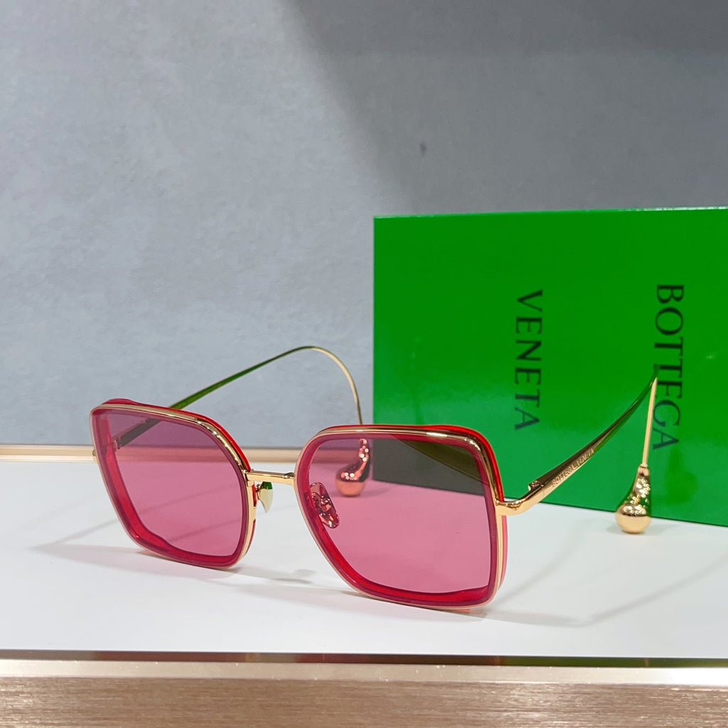 Bottega Veneta BV2033LA Green Designer Sunglasses 58-17-145 mm Edition 2 - detail image 2