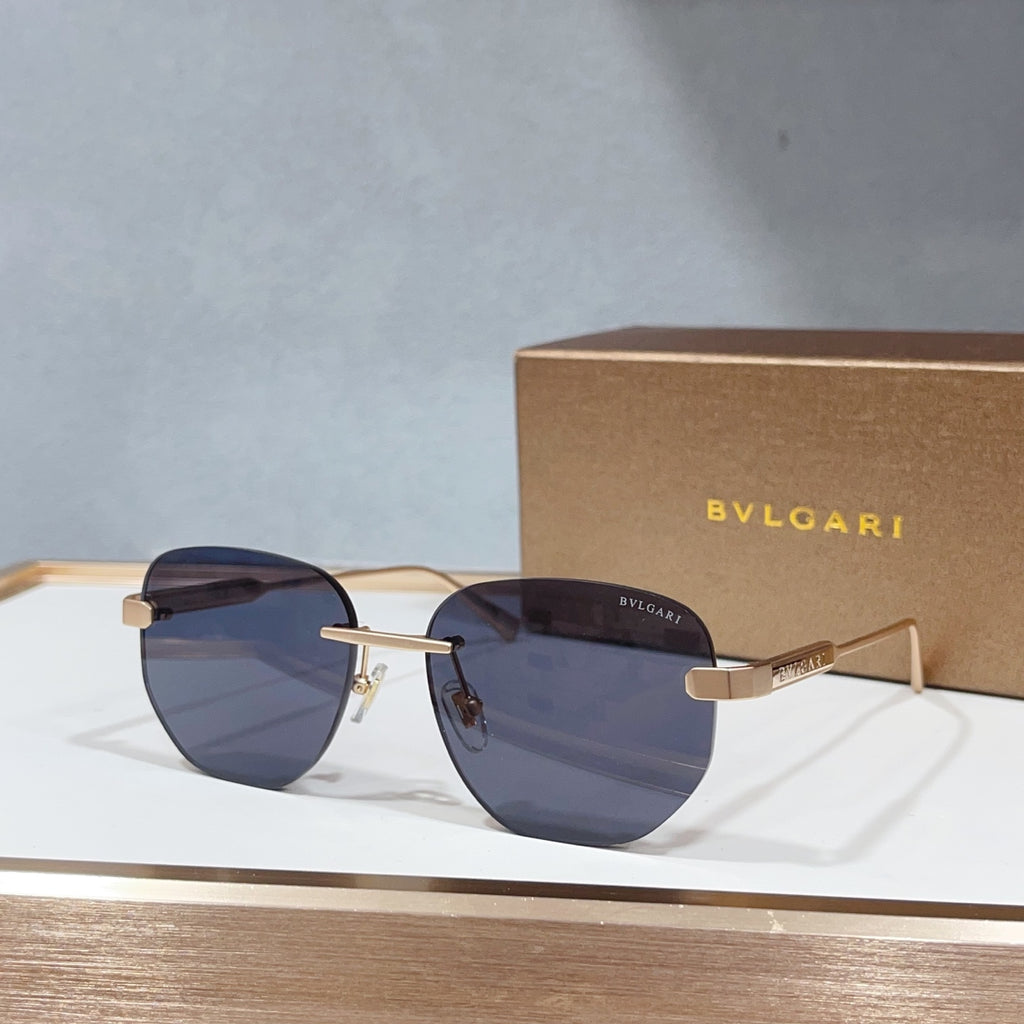 Balenciaga BV50049U Brown & Rose Gold Designer Sunglasses 55-15-145 mm - detail image 3