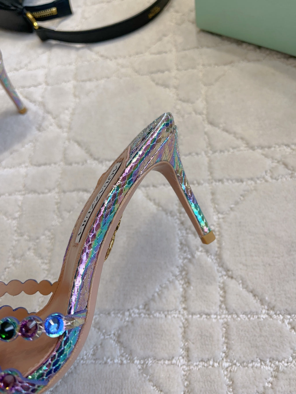 Aquazzura Gray Designer Shoes EU 35-39 - detail image 9