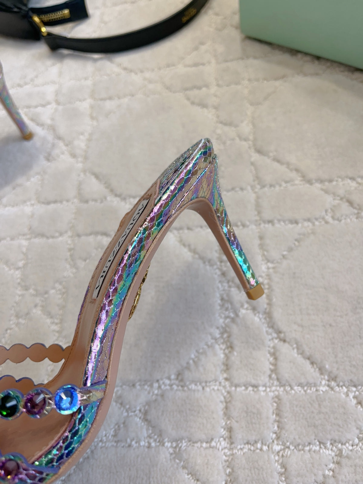Aquazzura Gray Designer Shoes EU 35-39 - detail image 9