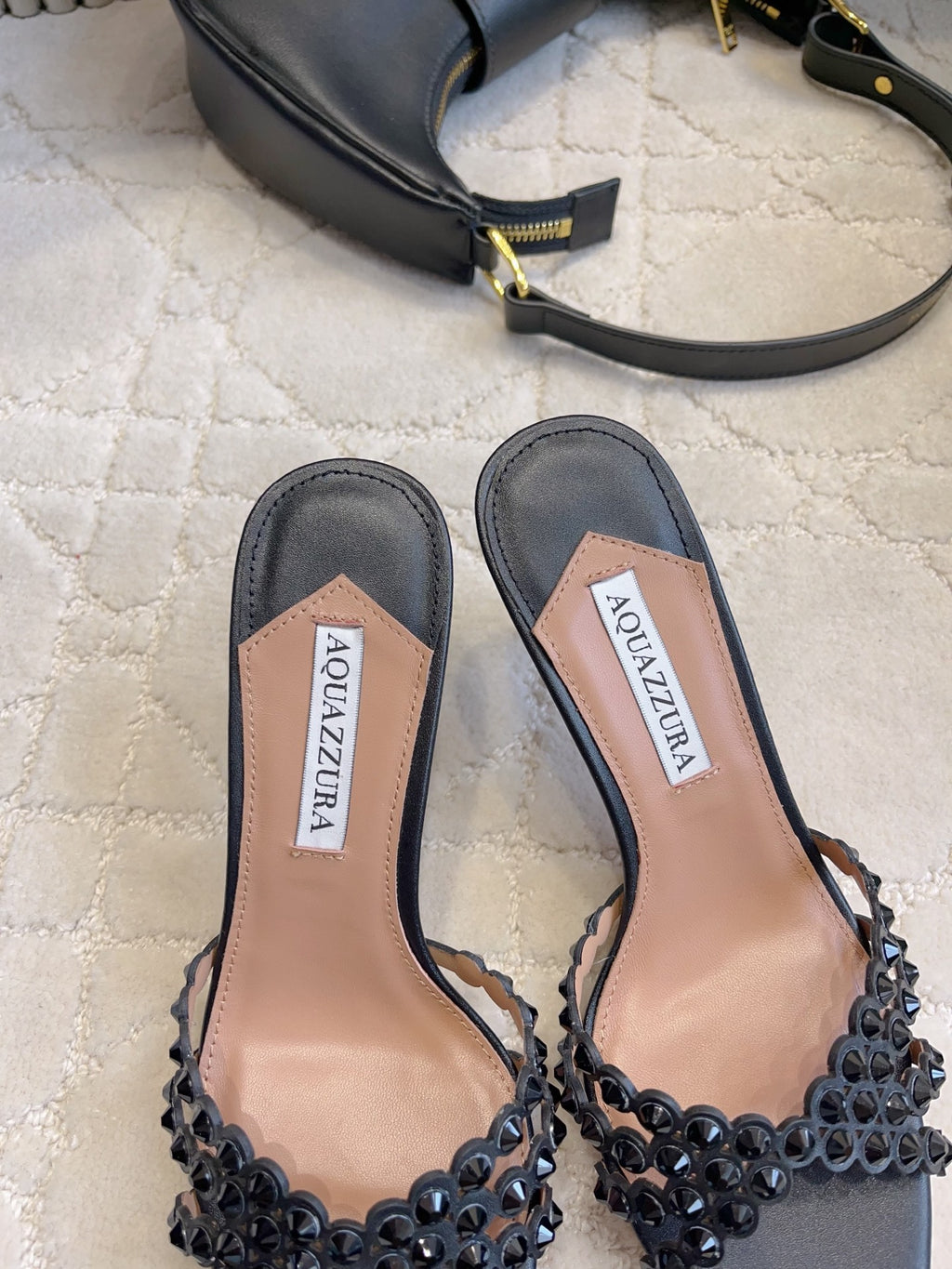 Aquazzura Black Slides EU 35-39 - detail image 8