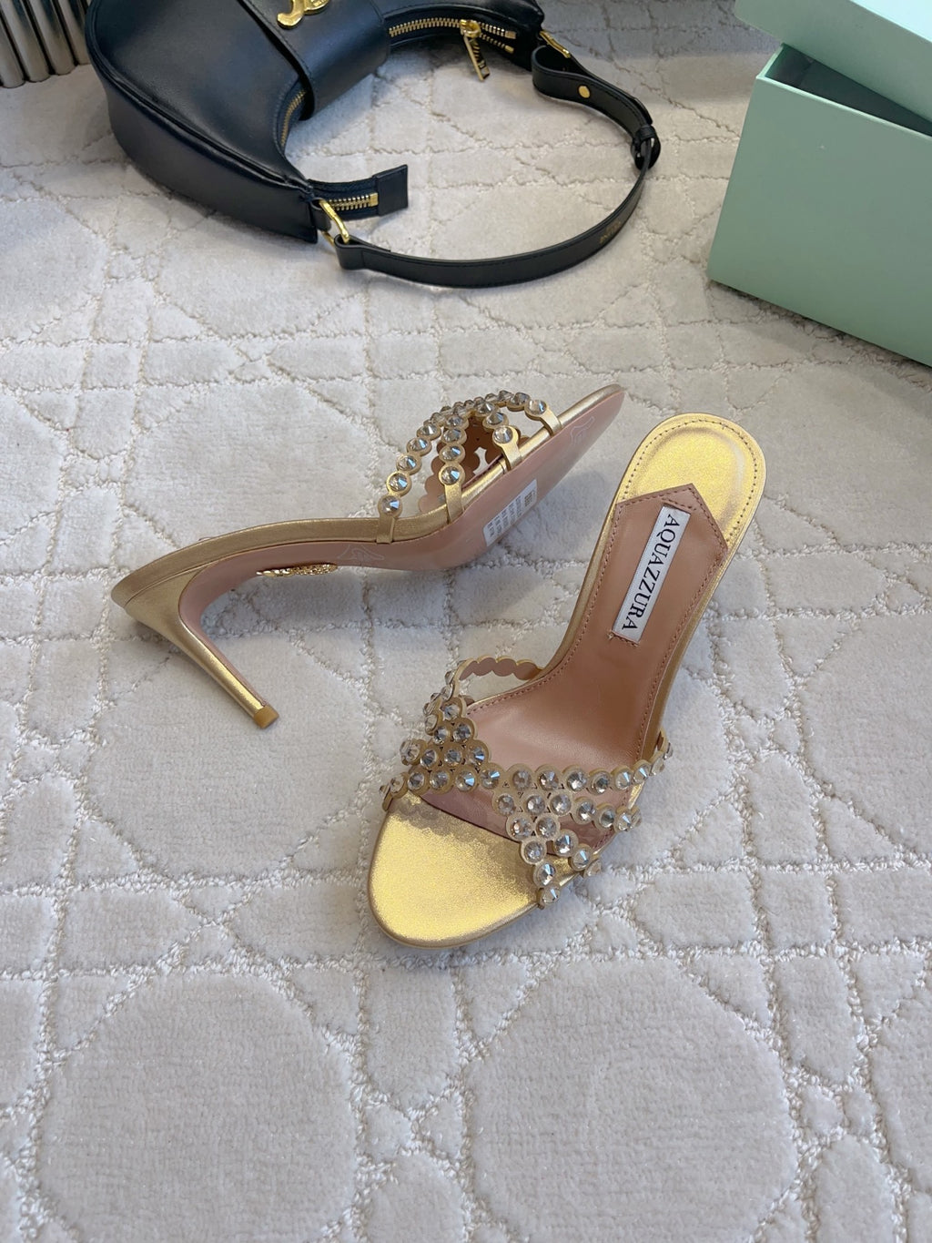 Aquazzura Brown Slides EU 35-39 - detail image 4